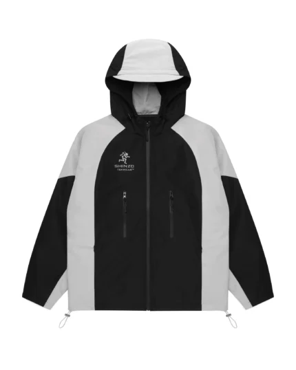 Shinzo Brand Shizen 3L Technical Waterproof Jacket Black