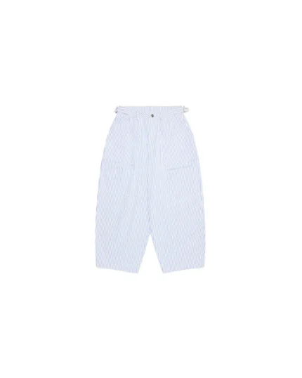 Tomokazu Canvas Balloon Pinstripe Pants