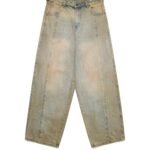 Shinzo Tedzukuri Sand Washed Phat Cut Jeans