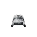 Shinzo Ōganikku Raw Seam Mohair Cardigan