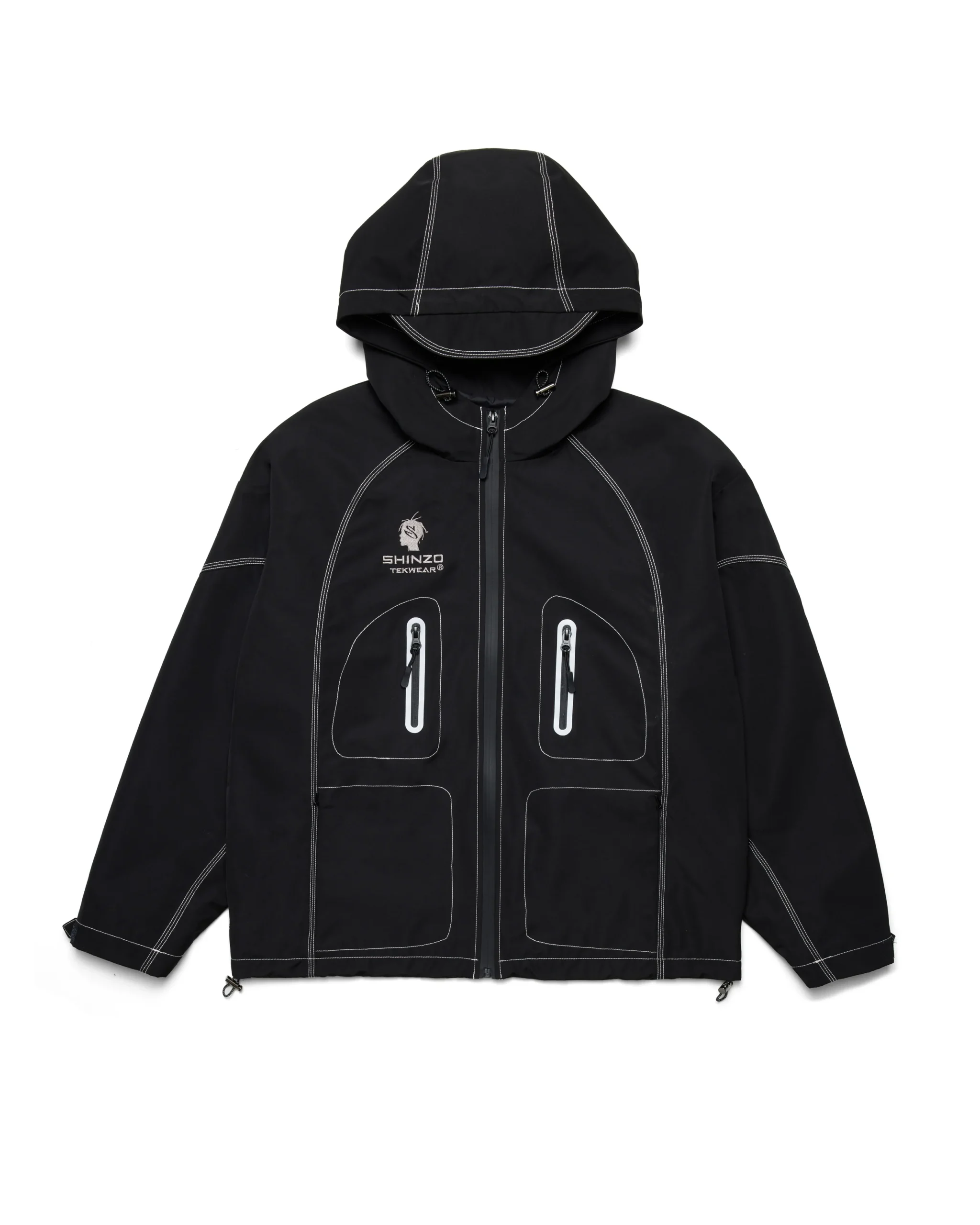 SHINZO_FEB_05-scaled-1.webp Shinzo Brand 3L Technical Waterproof Jacket Black - Image 1