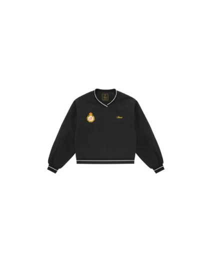 Amefuto Nylon V-Neck Pullover Jersey