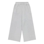 Shinzo Wide Leg Light Grey Cotton Sweatpants