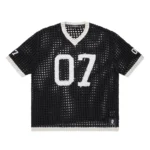 Shinzo Brand Shibui Hand Crocheted Knit Jersey Shirts