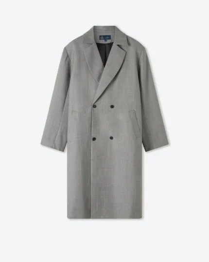 Ash Japanese Wool Suit Trench