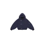 Shinzo Shige Navy Canvas Bomber Jacket