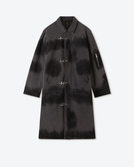Shinzo Shige Canvas Clasp Trench Coat